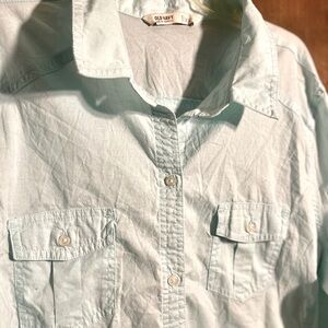 Old Navy Light Blue Button Down Shirt